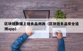 区块链数据上链食品溯源(区块链食品安全追溯app)