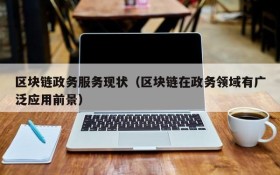 区块链政务服务现状(区块链在政务领域有广泛应用前景)