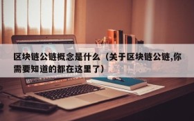 区块链公链概念是什么(关于区块链公链,你需要知道的都在这里了)