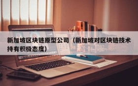 新加坡区块链原型公司(新加坡对区块链技术持有积极态度)