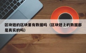 区块链的区块里有数据吗(区块链上的数据都是真实的吗)