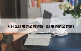 为什么区块链公有链好(区块链的公有链)