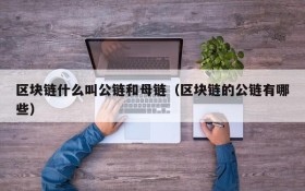 区块链什么叫公链和母链(区块链的公链有哪些)