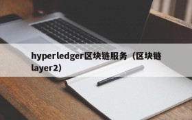 hyperledger区块链服务（区块链layer2）