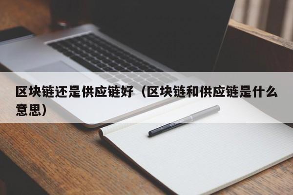 区块链还是供应链好（区块链和供应链是什么意思）